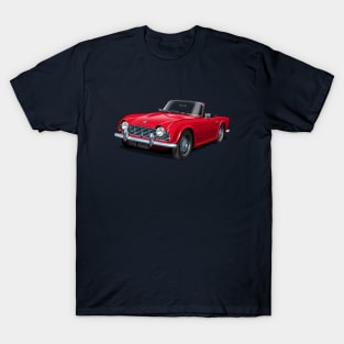 Triumph TR4 in red T-Shirt